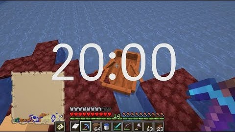 20 Minute Timer with Relaxing Music: Minecraft Theme