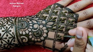 Wedding 2021 Special Mehndi Design | Beautiful Dulhan Mehndi Design | Easy Full Hand Mehndi