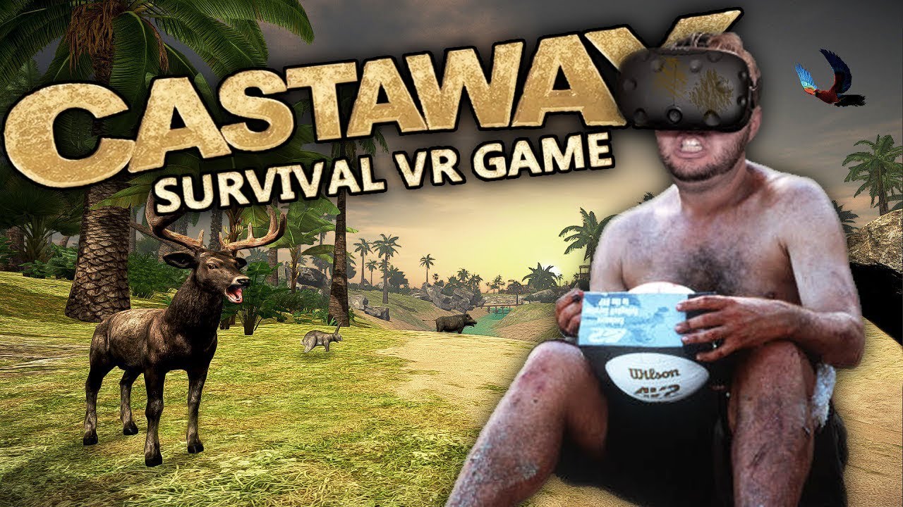 A DESERTED ISLAND IN VIRTUAL REALITY! | Castaway VR Gameplay (HTC -