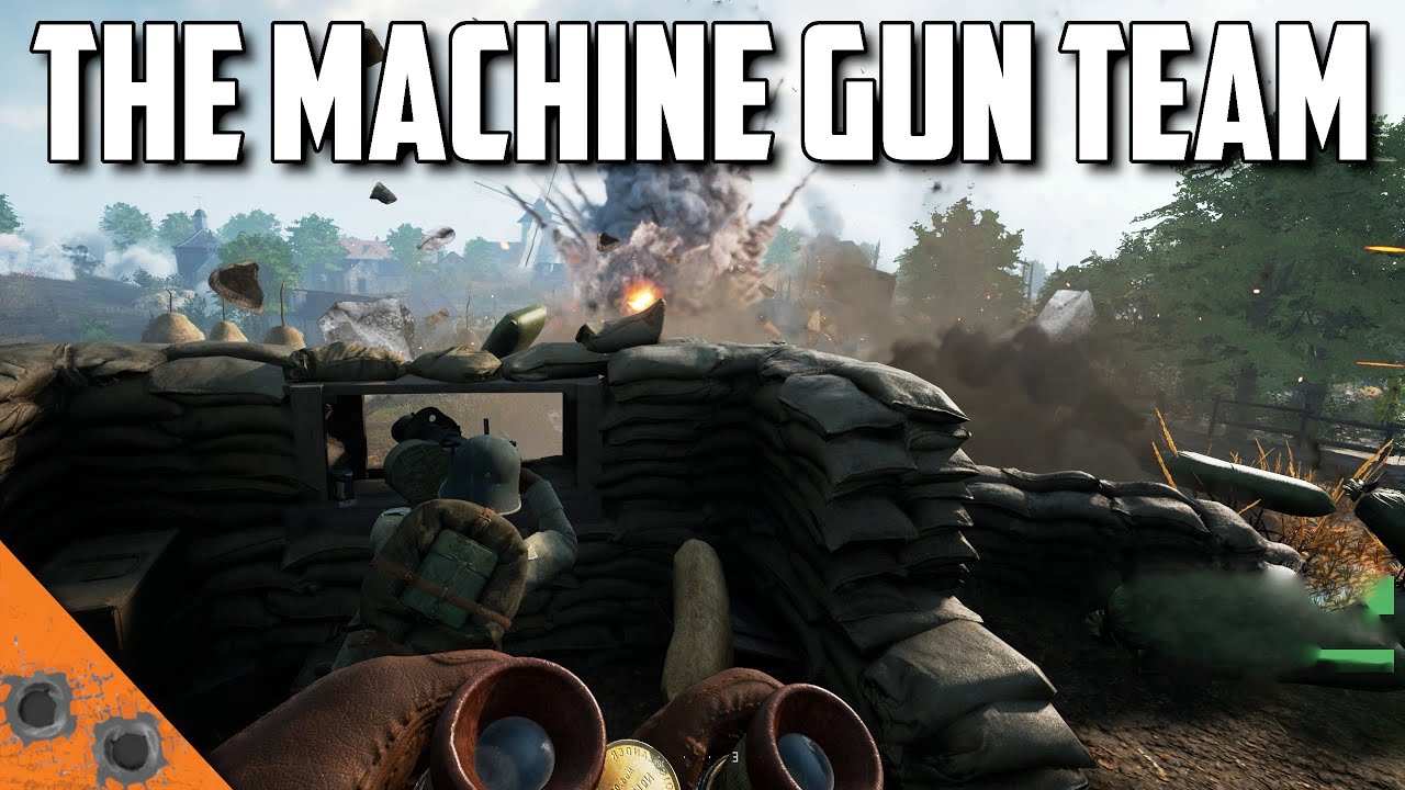 Facing an Onslaught in 50 vs 50 WW1 PVP! | Beyond the Wire Machine Gun ...