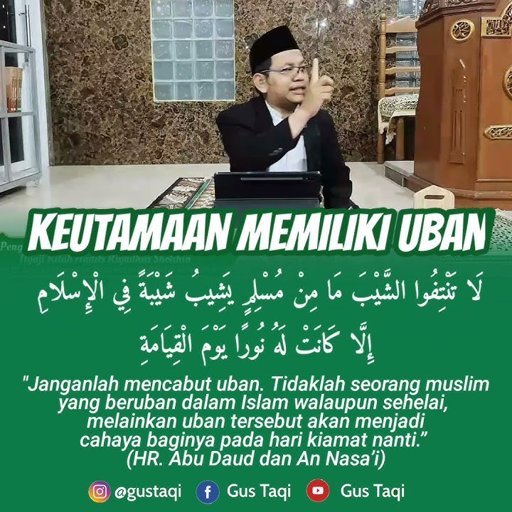 Keutamaan Memiliki Uban
