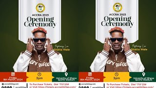 Famous Shatta wale with electrifying performance at the opening ceremony of the 13th African Games. Net Worth