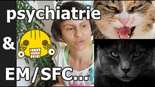 EM/SFC: 2 CHATS en PSYCHIATRIE (dont 1 hyper ÉPUISÉ/ÉNERVÉ)