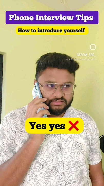 Phone Interview Tips |  Interview question |  How to answer phone call