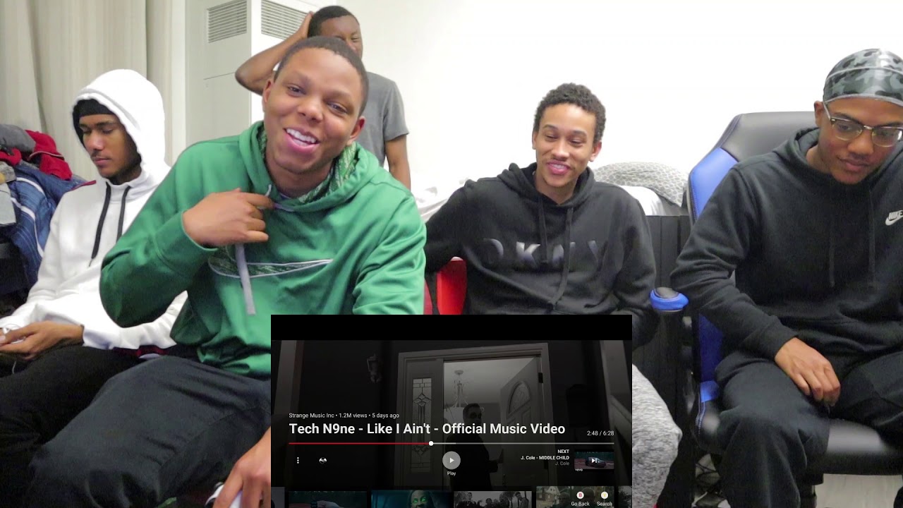 TECH N9NE - LIKE I AIN'T - OFFICIAL MUSIC VIDEO - REACTION