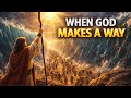 When God Makes a Way | Red Sea🌊 Miracle | Inspirational Bible Story✝️♥️