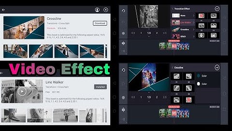 Line Walker , Crossline Effect  Kese Lagaye Video Me Or Kinemaster Se Kese Download Kare