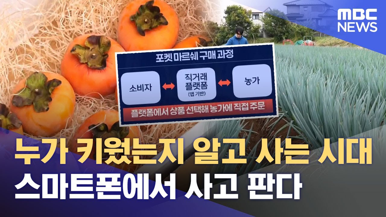 생산자와 소비자를 잇다‥ 일본 직거래 '포켓마르쉐'의 힘 (2025.11.13/뉴스데스크/목포MBC)