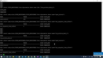 How to identify any parameter as static or dynamic using v$aparameter || ISSYS_MODIFIABLE