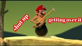 mario plays getting over it