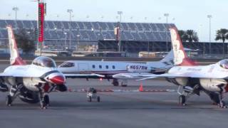 Learjet High Performance Takeoff (Daytona Jets)