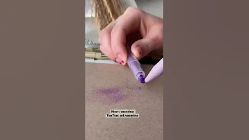 Техника рисования с помощью фломастера и маркера🖍Дизайн бумаги для декора🍃Иллюстрации в скетчбук