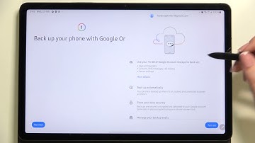 How to Enable Google Backup in SAMSUNG Galaxy Tab S8 – Find Backup Option