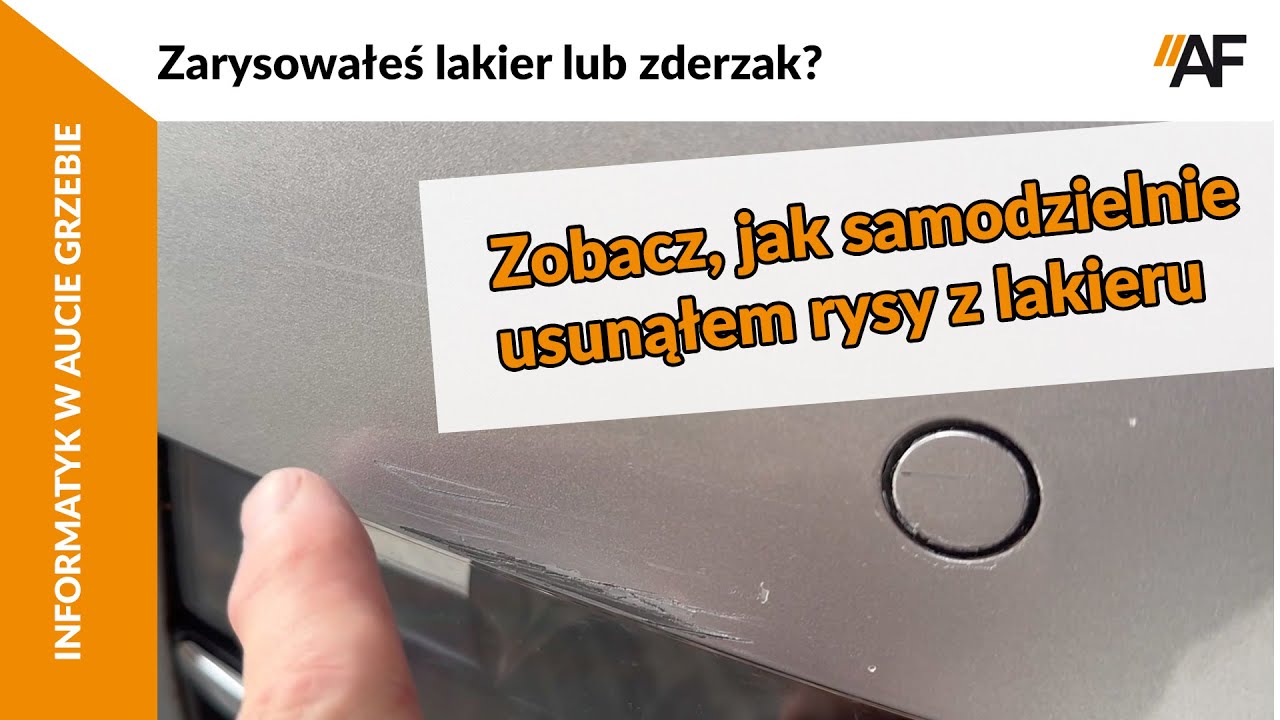 Naprawa rys na lakierze – jak usunąć rysy ze zderzaka krok po kroku