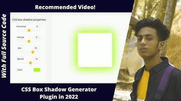 How to add CSS Box Shadow Generator on your website in 2022 by jishaansinghal