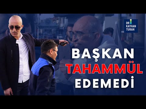 BAŞKAN AÇLIK GREVİNE TAHAMMÜL EDEMEDİ- MUDANYA BELEDİYESİ ZABITASINDAN MÜDAHALE (24 Şubat)