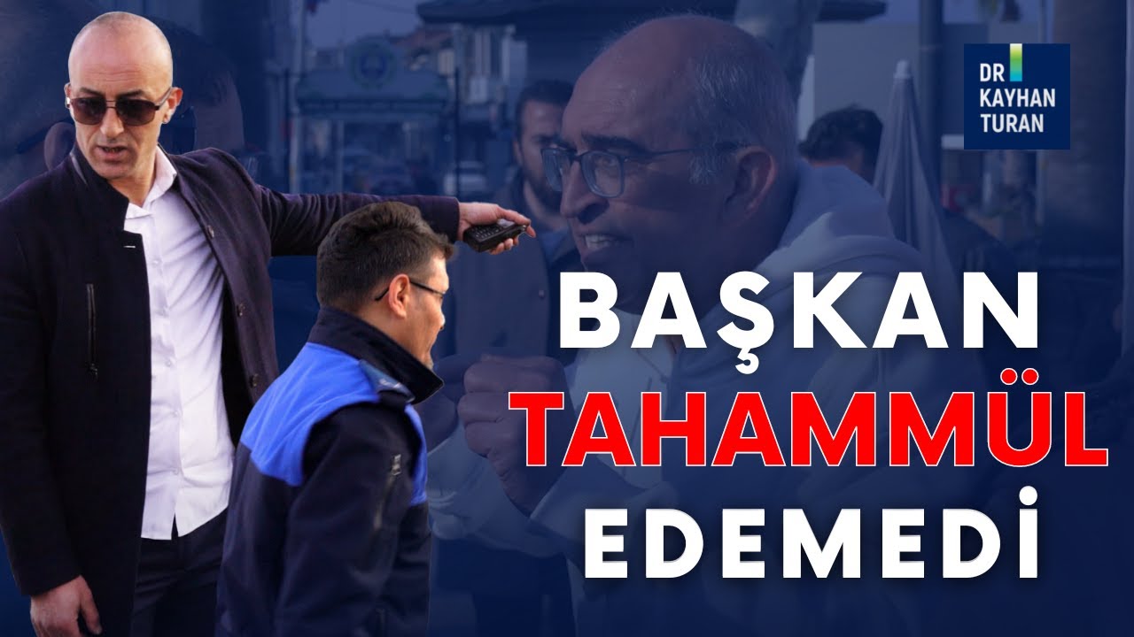BAŞKAN AÇLIK GREVİNE TAHAMMÜL EDEMEDİ- MUDANYA BELEDİYESİ ZABITASINDAN MÜDAHALE (24 Şubat)