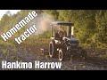 Homemade Tractor &amp; Hankmo Harrow (1080p)