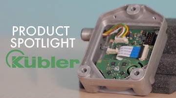 Kübler IN88 two-dimensional inclinometer with J-1939 protocol compatibility