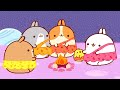 Molang  💚  NGỌN LỬA  💚 Phim Hoạt Hình Vui Nhộn Cho Trẻ EmEm