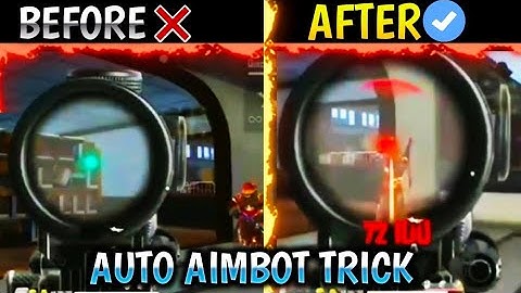 TUTORIAL AIMBOT HEADSHOT TRICK ON MOBILE FREE FIRE