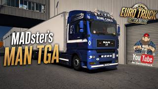 [ETS2 v1.60] MADsters MAN TGA Custom Dashboard *endlich wieder TGA fahren*