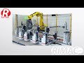 Robotized bar taping machine  8 axis insulating machine