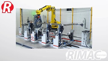 Robotized Bar Taping Machine - 8 Axis Insulating Machine