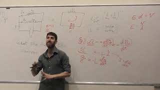 12Wb3 + 13Wa3 | פיזיקה 2 | LC circuit  (Last Class Part 3 of 5)
