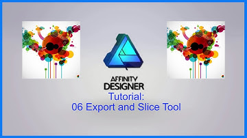 Affinity Designer #06-Export And Slice Tool