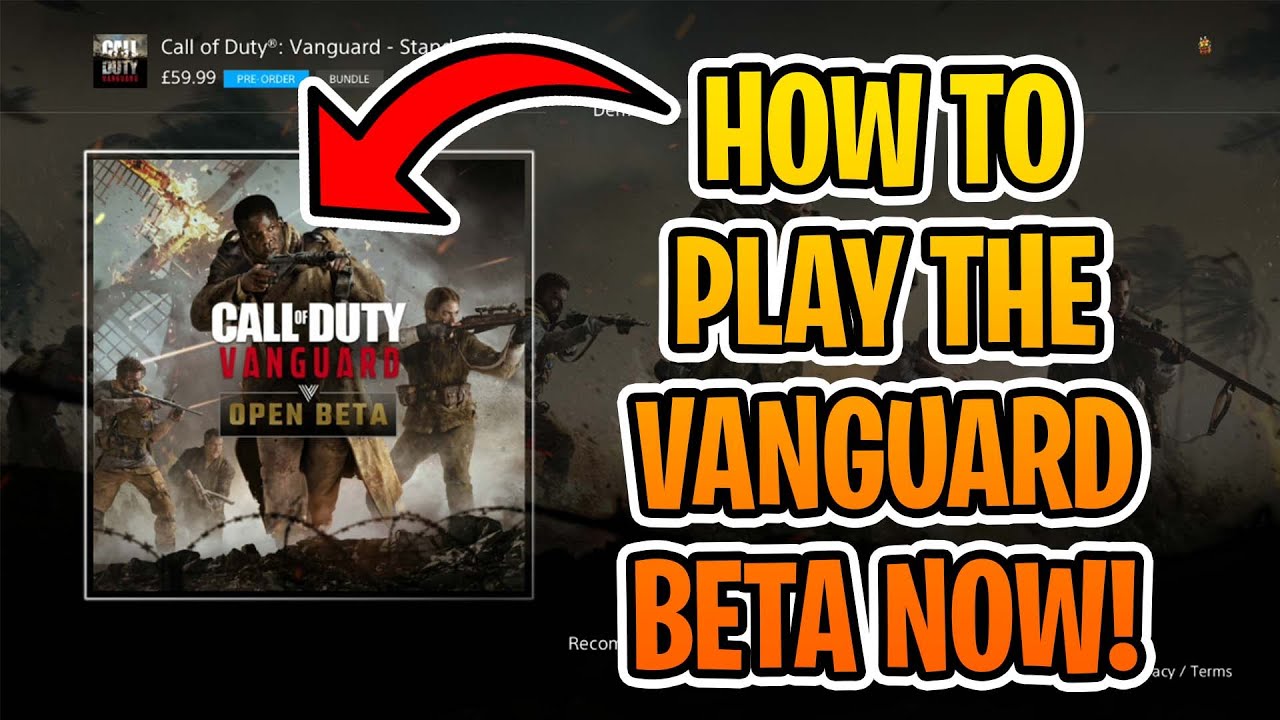 How To Play The Vanguard BETA NOW! YouTube