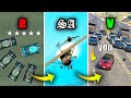 5 STARS WANTED LEVEL in GTA GAMES (Evolution)