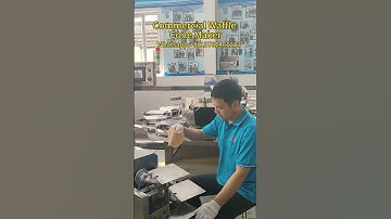 commercial waffle cone maker #foodmachine #wafflecone