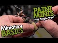 Miniature basics  how to paint miniatures the easy way for beginners