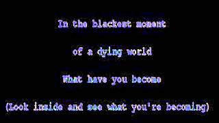 Video thumbnail of "Disturbed - The Vengeful One Lyrics"