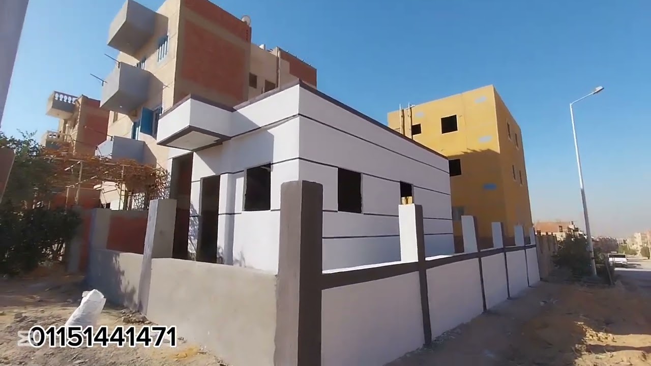 منزل للبيع مساحته 185م | ناصية صريحة حق انتفاع | حدائق اكتوبر 