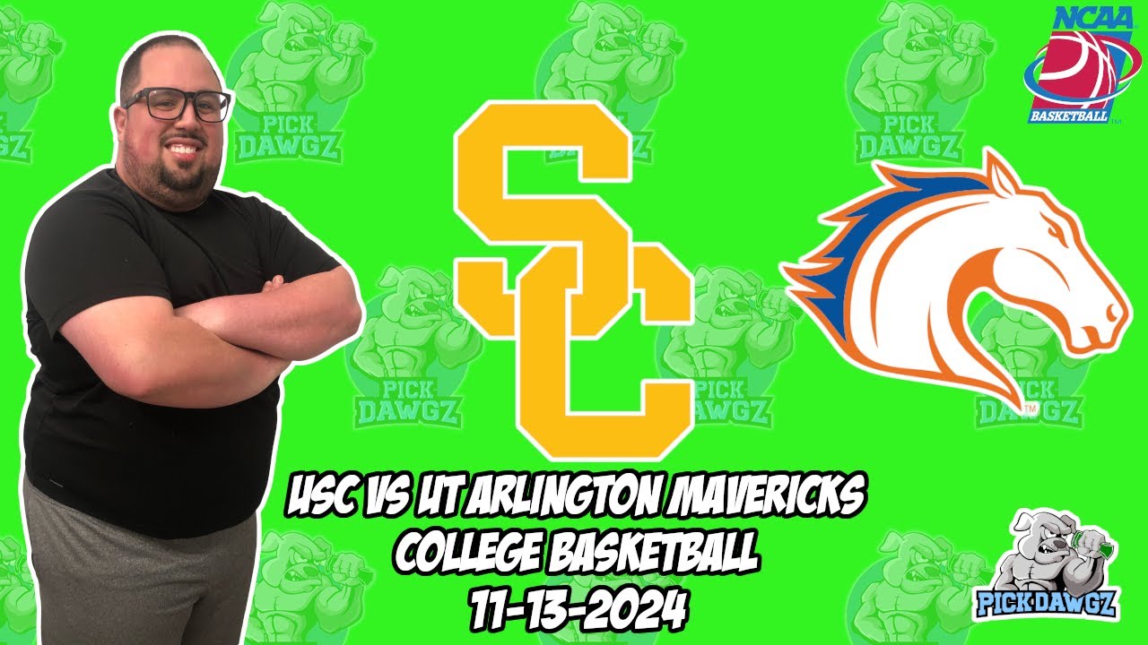 USC vs UT Arlington 11/13/24 Free College Basketball Picks and ...