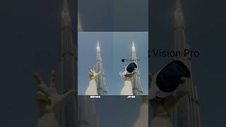 BTS 🎬 - Apple Vision Pro CGI Ad | Blender Tutorial Out Now #visionpro #vfx #cgi #shorts