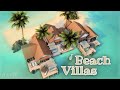 Пляжные виллы💦🌅│Строительство│Beach Villas│SpeedBuild│NO CC [The Sims 4]