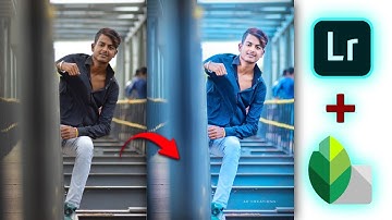 Lr Lightroom and Snapseed tutorial awesome retouching 2018  ||  Ak creations