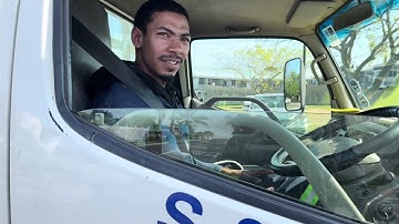 Learning how to do alley docking straight reverse incline code 10