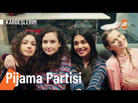 Süsen'in evinde pijama partisi🎀 - @Kardeslerim 49. Bölüm