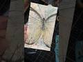 Quick Mixed Media Art #mixedmedia #napkinart #artjournal #artprocess #stamps #makeart