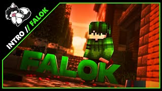 {D} Intro F A L O K [Mine-imator + After Effect] (w/OverPan)