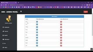 Student Record Information on Teachers in Django Python