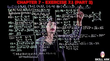 Coordinate Geometry, Ex. 7.1 (Part II) | Class 10 NCERT Maths Solutions (Lect. 3)