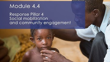 WHO: GO Training - Social mobilization and community engagement - Module 4.4