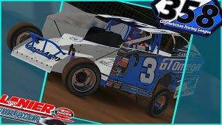 358 Dirt Modified League | Round 8 - Lanier | iRacing Dirt Oval