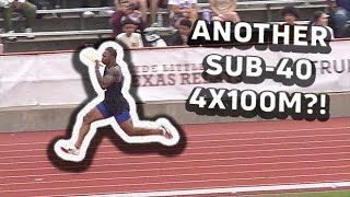 Duncanville Clocks CRAZY 39.73 4x100m For U.S. No. 3 All-Time At 2024 Texas Relays