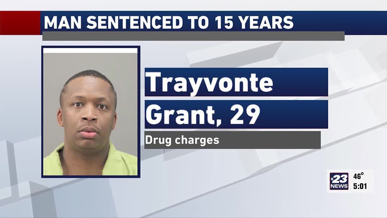 Rockford man sentenced to 15 years for drug charges - YouTube